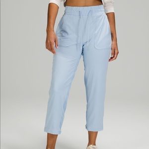 Lululemon, Size 8, Beyond the Studio Crop, Light Bluish Grey Color